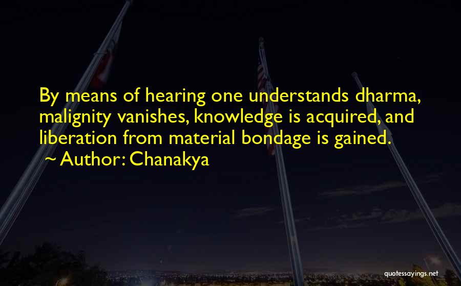 Malignity Quotes By Chanakya