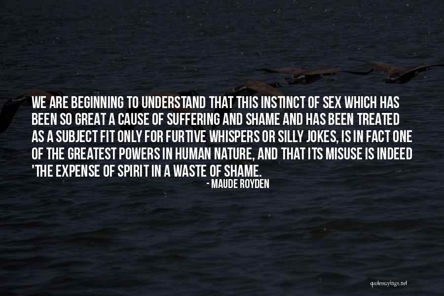 Malignly Quotes By Maude Royden Malignly Quotes By Maude Royden