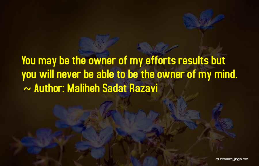 Maliheh Sadat Razavi Quotes 527447