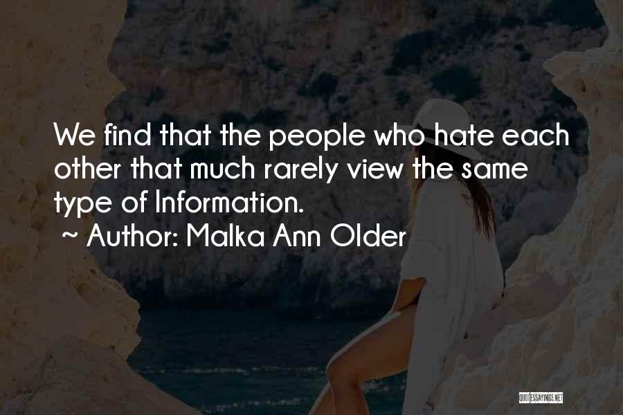 Malka Ann Older Quotes 1352861