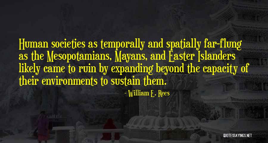 Mallaig Tourist Quotes By William E. Rees