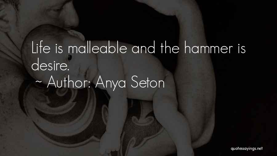 Malleable Quotes By Anya Seton