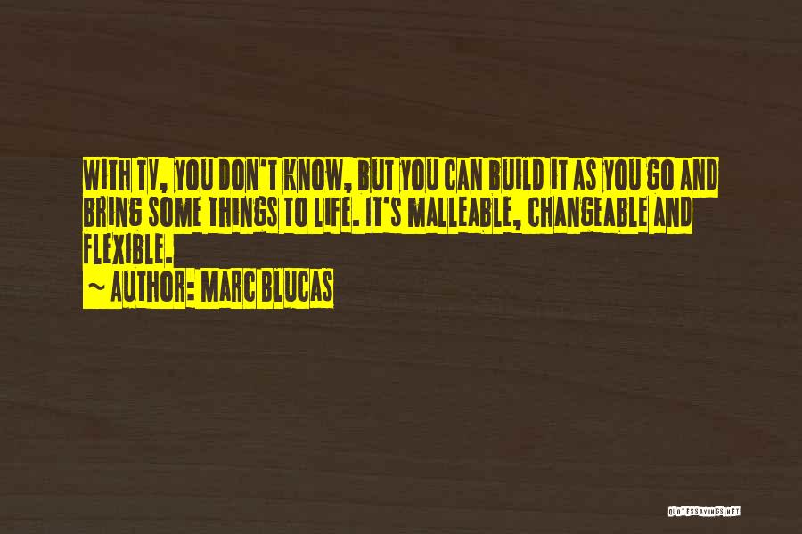 Malleable Quotes By Marc Blucas