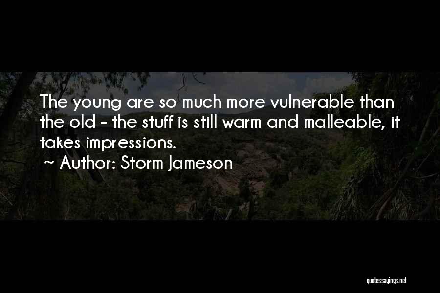 Malleable Quotes By Storm Jameson