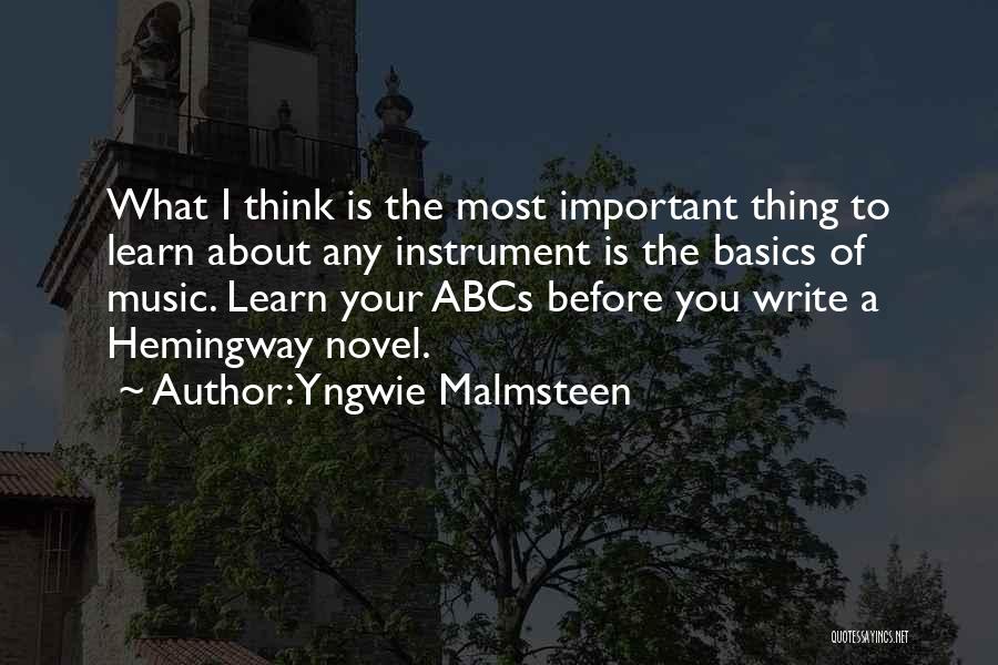 Malmsteen Quotes By Yngwie Malmsteen