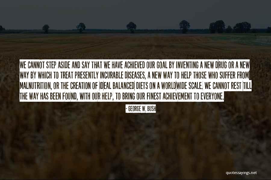 Malnutrition Quotes By George W. Bush Malnutrition Quotes By George W. Bush