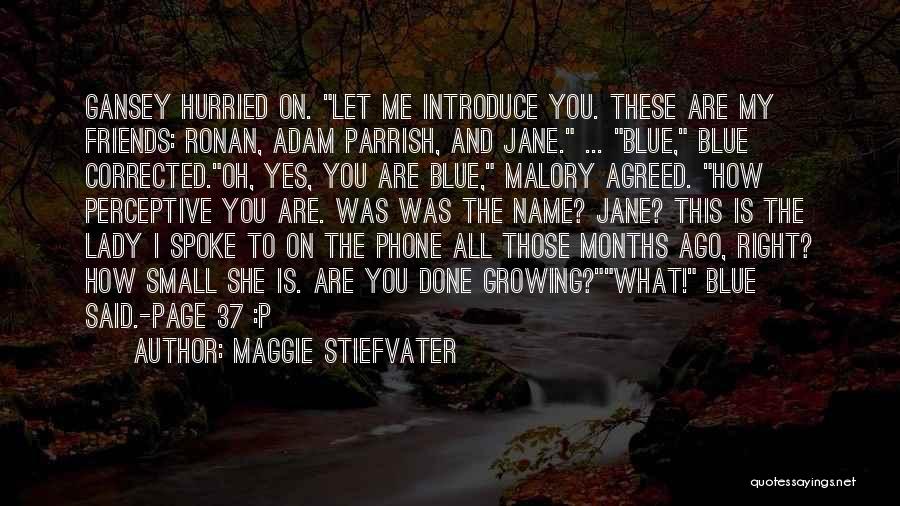 Malory Quotes By Maggie Stiefvater