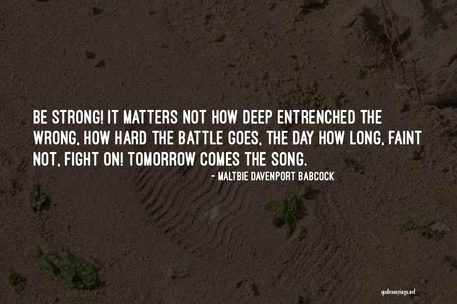 Maltbie D Quotes By Maltbie Davenport Babcock Maltbie D Quotes By Maltbie Davenport Babcock