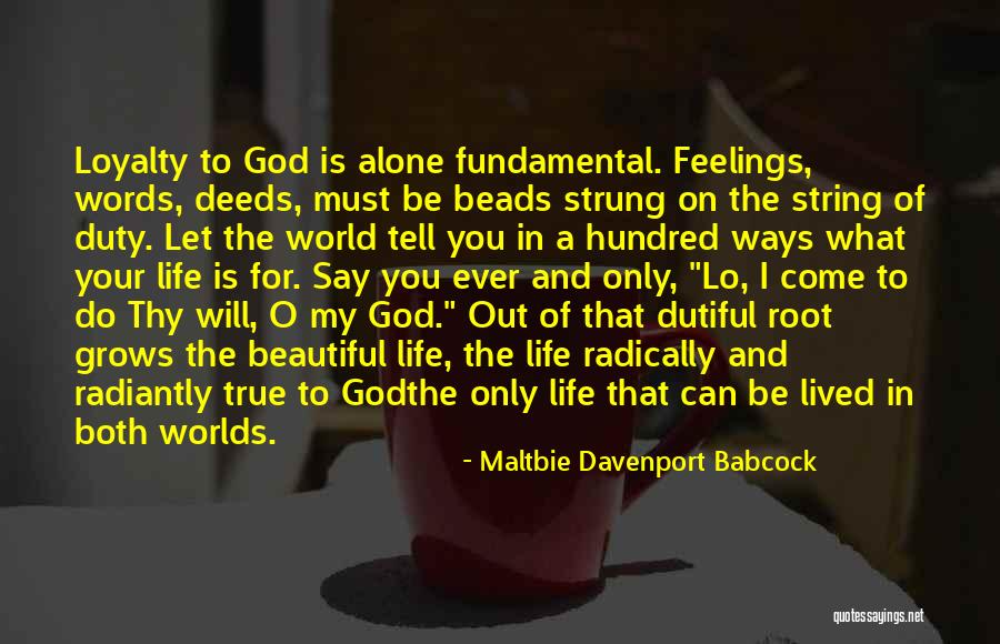 Maltbie Davenport Babcock Quotes 1175054