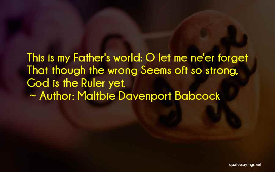 Maltbie Davenport Babcock Quotes 1948800