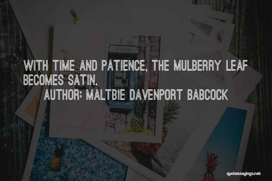 Maltbie Davenport Babcock Quotes 462197