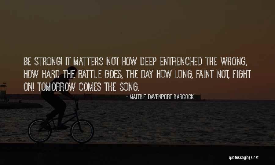 Maltbie Davenport Babcock Quotes 572077