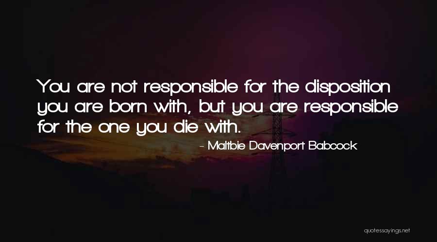 Maltbie Davenport Babcock Quotes 804001