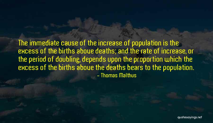 Malthus Population Quotes By Thomas Malthus