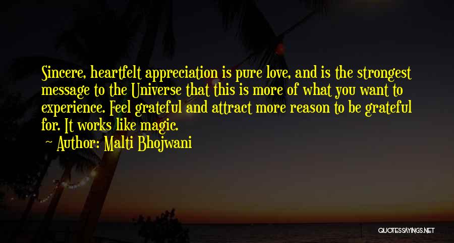 Malti Bhojwani Quotes 103615