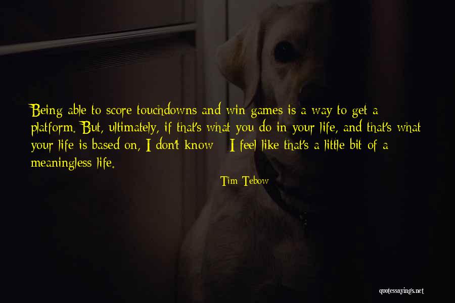 Malvada In English Quotes By Tim Tebow Malvada In English Quotes By Tim Tebow
