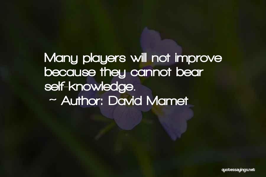 Mamet Quotes By David Mamet