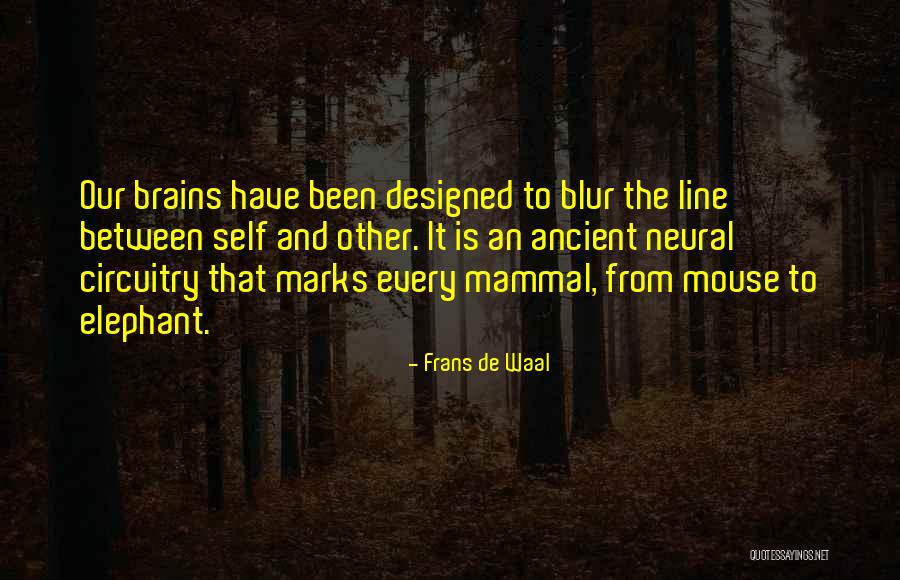 Mammal Quotes By Frans De Waal