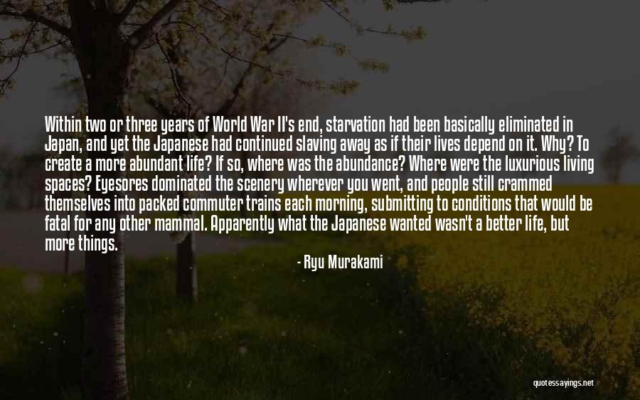 Mammal Quotes By Ryu Murakami