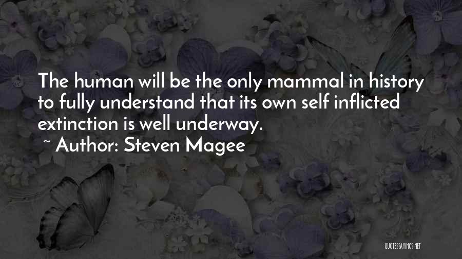 Mammal Quotes By Steven Magee