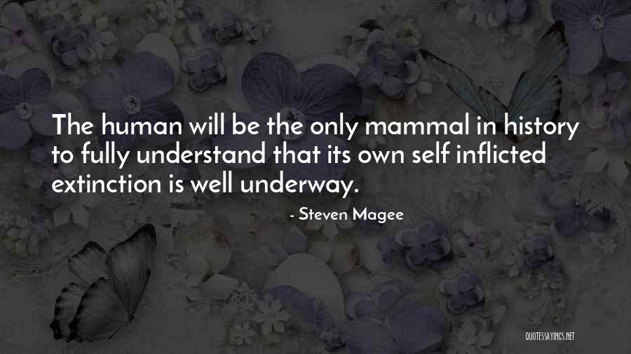 Mammal Quotes By Steven Magee