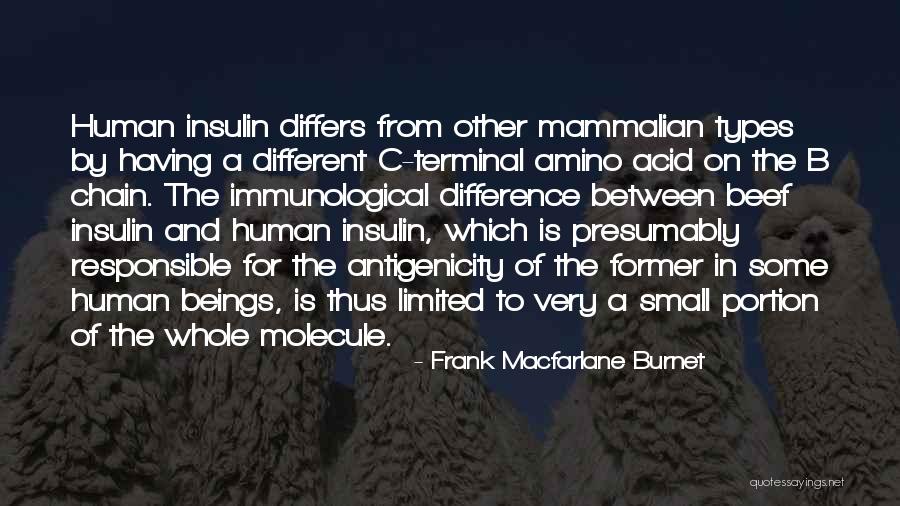 Mammalian Quotes By Frank Macfarlane Burnet Mammalian Quotes By Frank Macfarlane Burnet