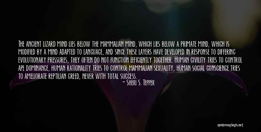 Mammalian Quotes By Sheri S. Tepper Mammalian Quotes By Sheri S. Tepper