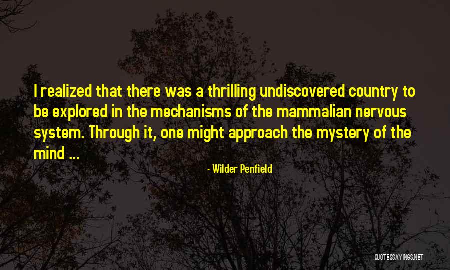 Mammalian Quotes By Wilder Penfield Mammalian Quotes By Wilder Penfield