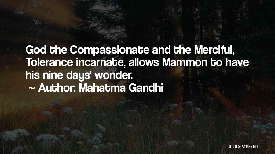 Mammon Quotes By Mahatma Gandhi