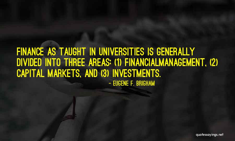 Mamoura Quotes By Eugene F. Brigham Mamoura Quotes By Eugene F. Brigham