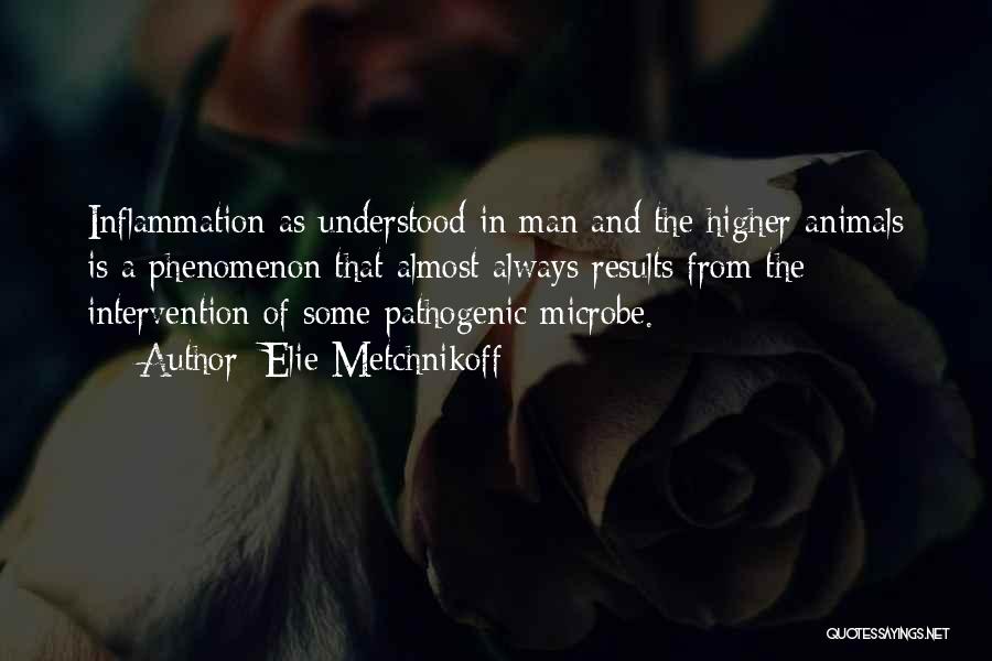 Man And Animals Quotes By Elie Metchnikoff