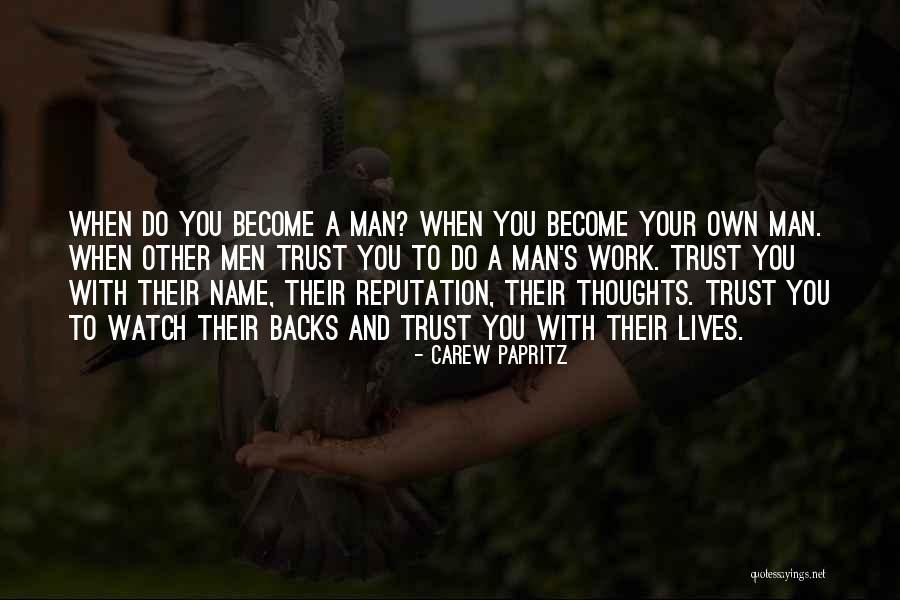 Man And Boy Book Quotes By Carew Papritz