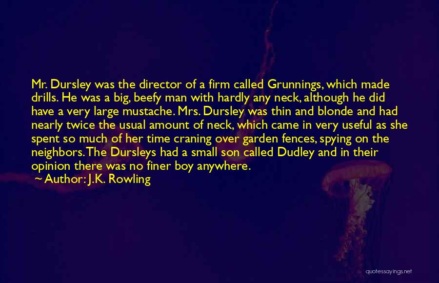 Man And Boy Quotes By J.K. Rowling