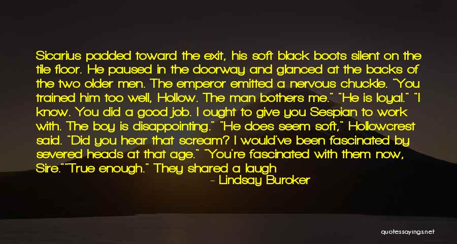 Man And Boy Quotes By Lindsay Buroker