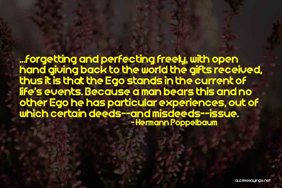 Man And Ego Quotes By Hermann Poppelbaum Man And Ego Quotes By Hermann Poppelbaum