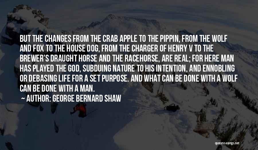 Man And Horse Quotes By George Bernard Shaw