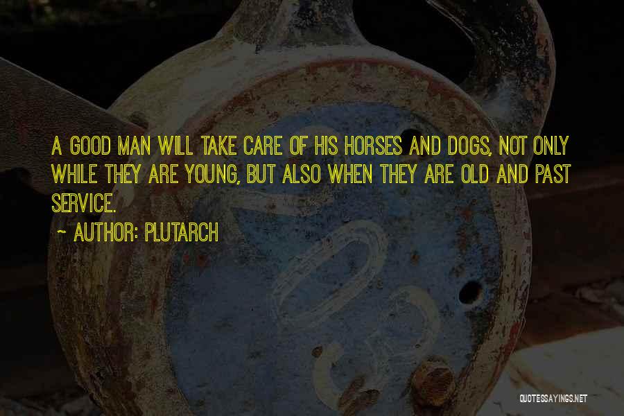 Man And Horse Quotes By Plutarch