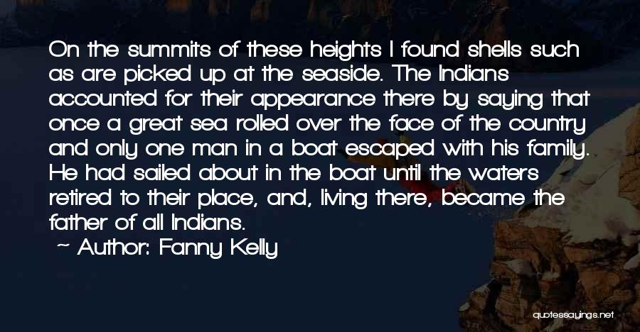 Man And Sea Quotes By Fanny Kelly