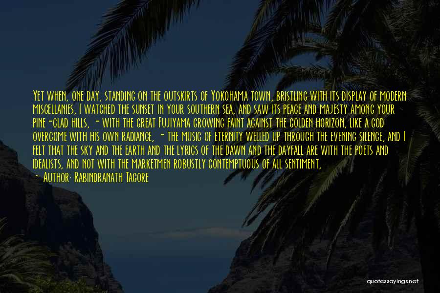 Man And Sea Quotes By Rabindranath Tagore