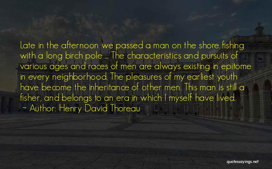 Man And The Sea Quotes By Henry David Thoreau