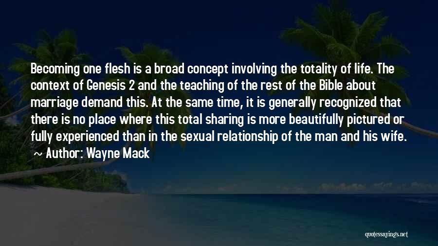 Man And Wife Bible Quotes By Wayne Mack