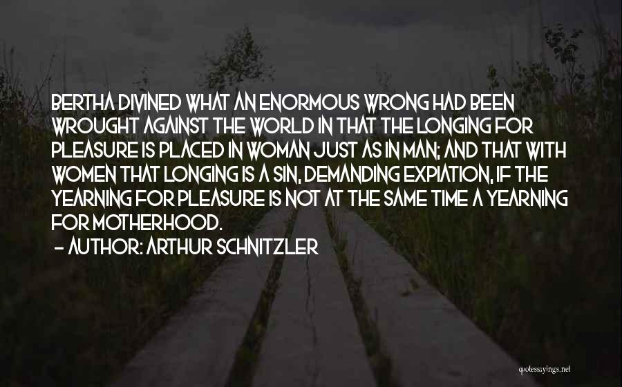 Man And Woman Equality Quotes By Arthur Schnitzler