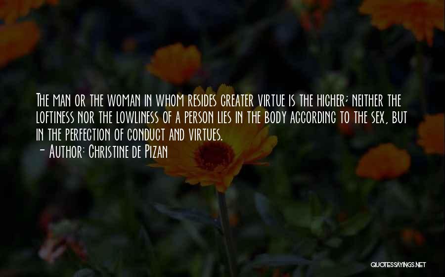 Man And Woman Equality Quotes By Christine De Pizan