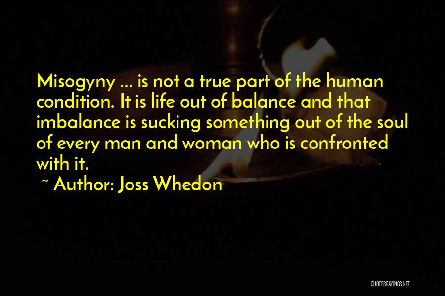 Man And Woman Equality Quotes By Joss Whedon