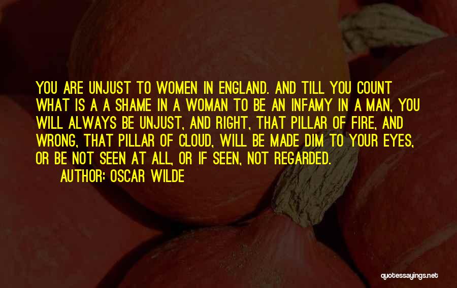 Man And Woman Equality Quotes By Oscar Wilde