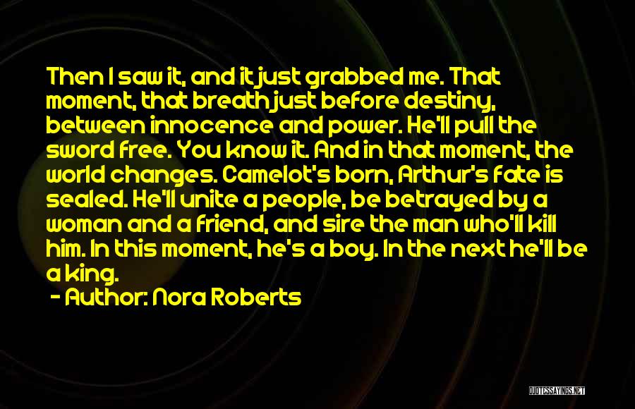 Man And Woman Friend Quotes By Nora Roberts