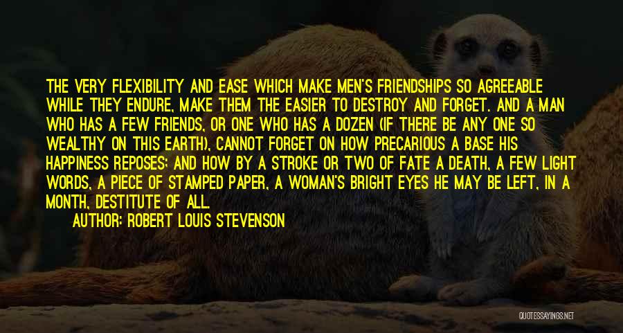 Man And Woman Friends Quotes By Robert Louis Stevenson