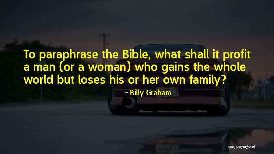 Man And Woman In The Bible Quotes By Billy Graham