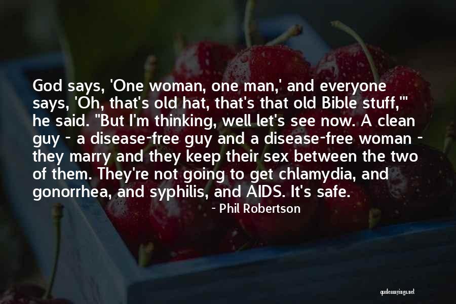 Man And Woman In The Bible Quotes By Phil Robertson