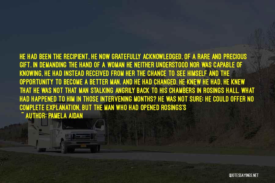 Man And Woman Life Quotes By Pamela Aidan